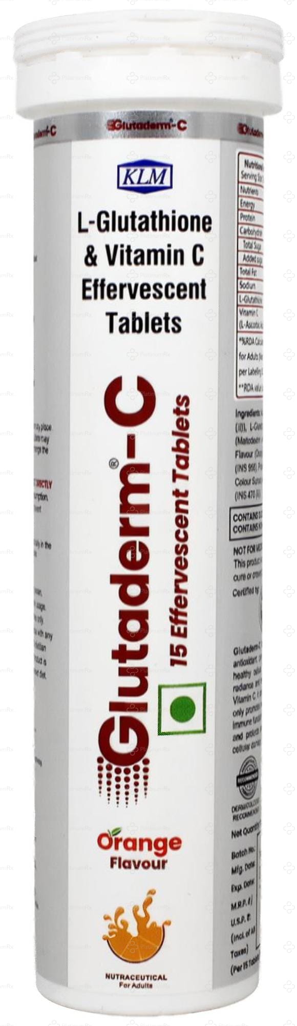 Glutaderm C Effervescent Tablet 15s