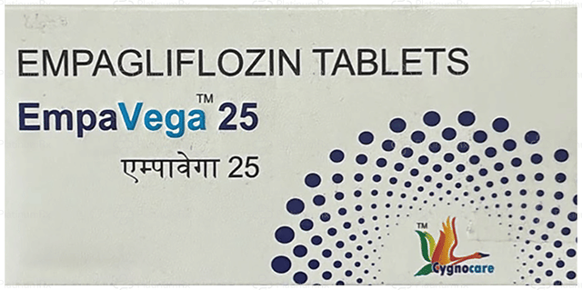 EmpaVega 25mg Tablet 10s