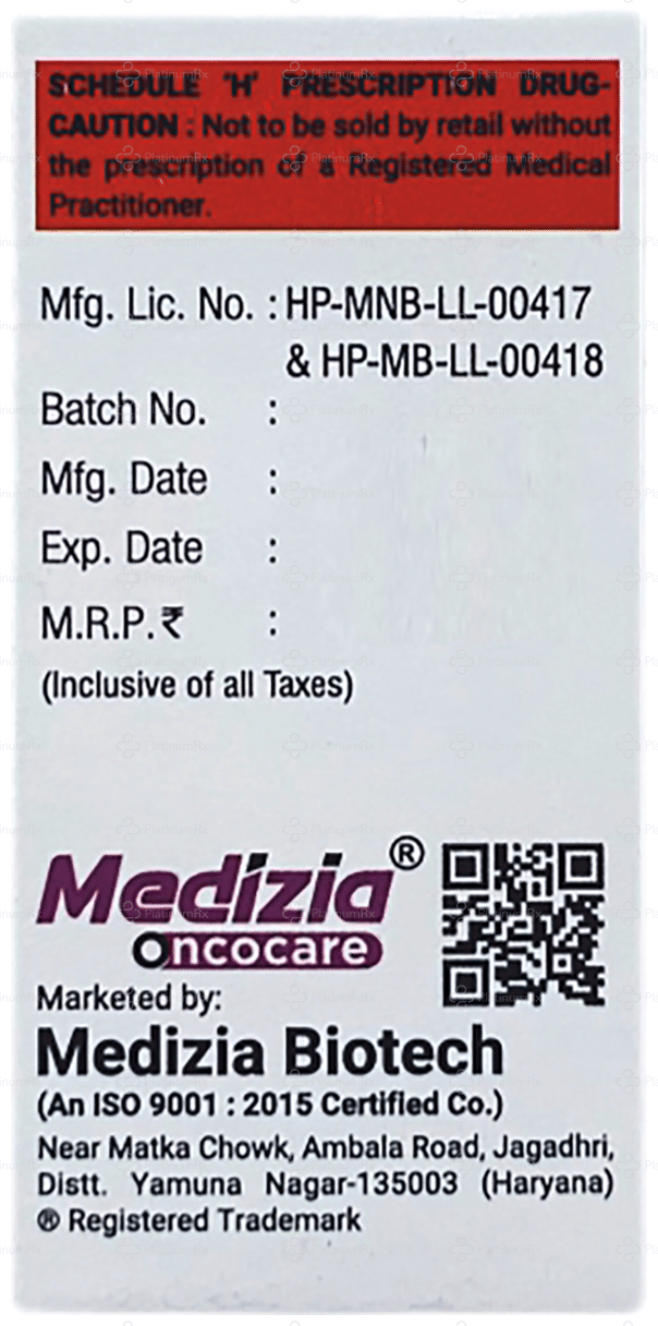 Rubicanox 50mg Injection 1s