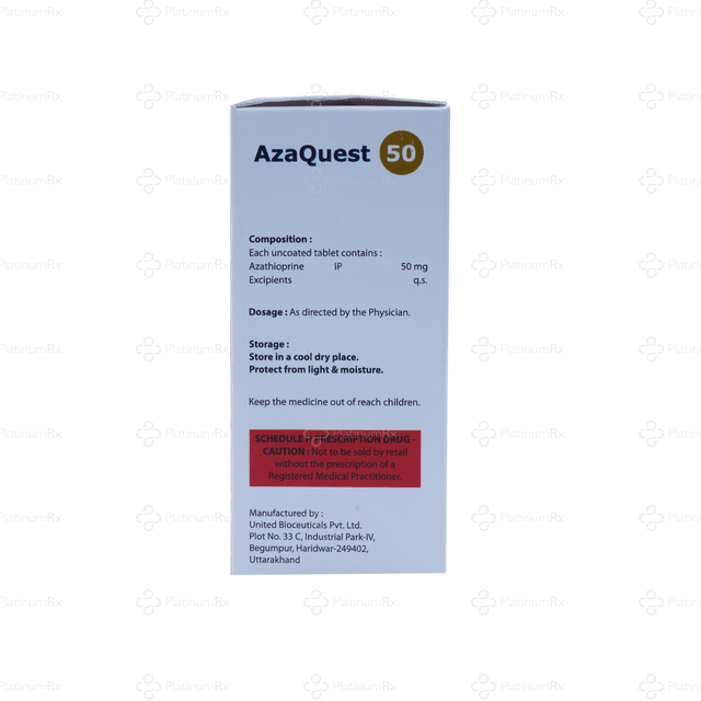 Azaquest 50mg Tablet 10s