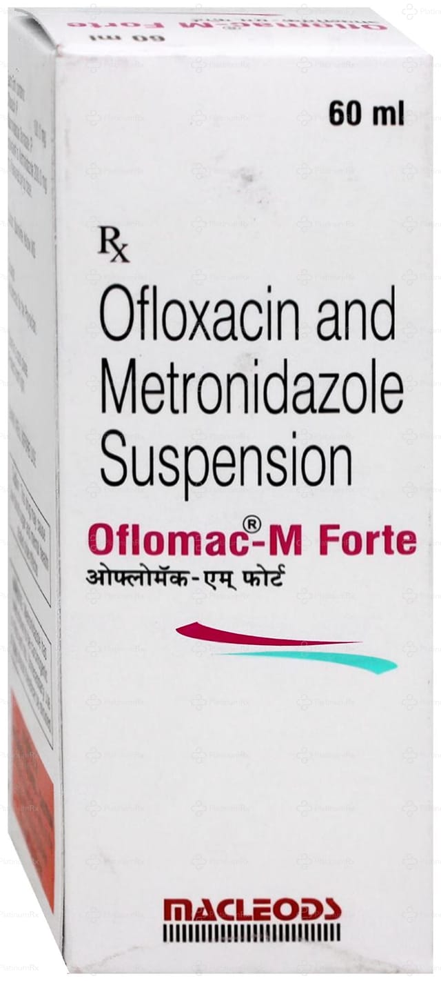 Oflomac M Forte 200/100mg Suspension 60ml