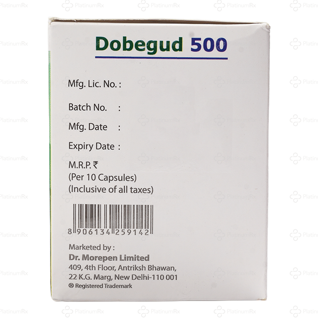 Dobegud 500mg Capsule 10s