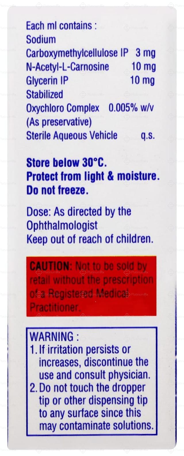 C Nac Eye Drop 10ml