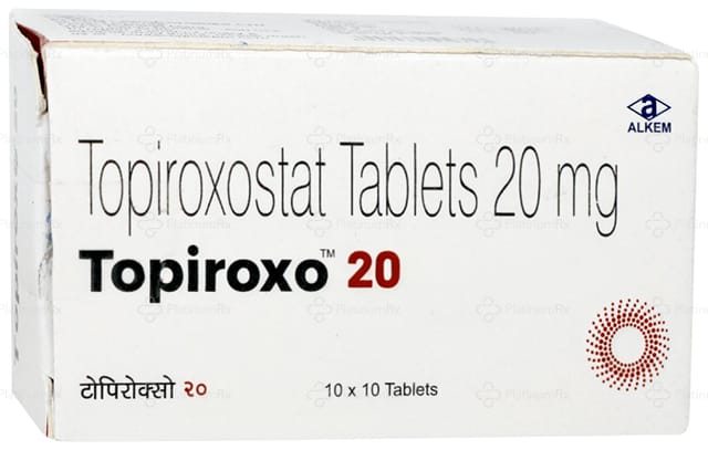 Topiroxo 20mg Tablet 10s