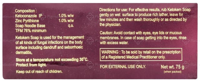 Ketokem Soap 75gm