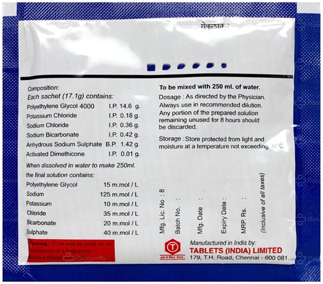 Safelax Powder 17.1gm