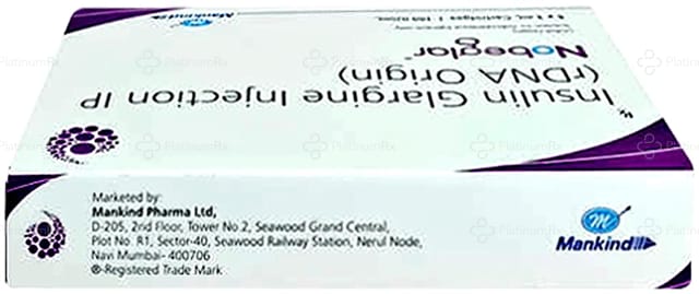 Nobeglar (100 IU/ml) Cartridge Injection 1*3ml
