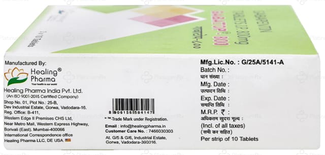 Gabatop 800mg Tablet 10s