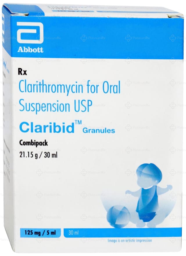 Claribid 125mg Granules 30gm