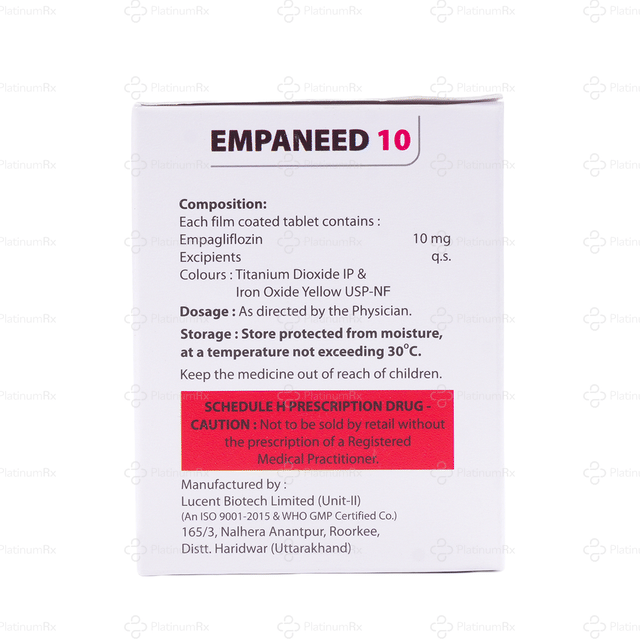 Empaneed 10mg Tablet 10s