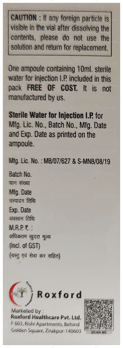 Rebirox IV 20mg Injection 1s