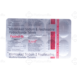 Fexinol M 10/120mg Tablet 10s