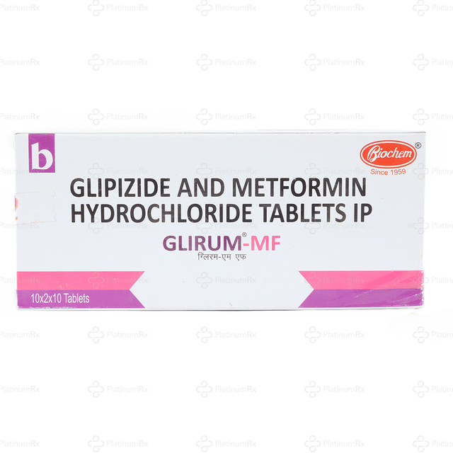 Glirum MF 5/500mg Tablet 10s