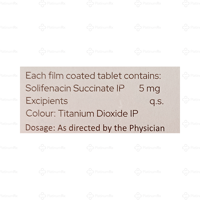 SoliUrge 5mg Tablet 15s
