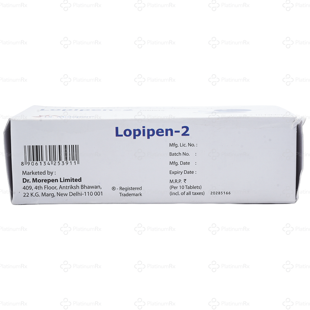 Lopipen 2mg Tablet 10s