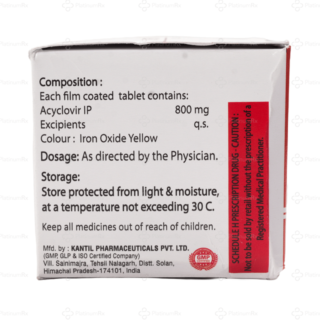Acloveer 800mg Tablet 10s