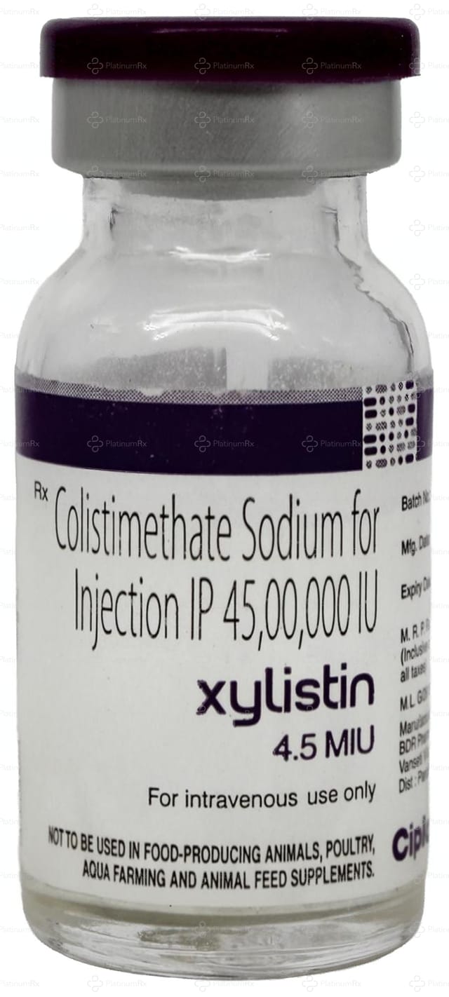 Xylistin 4.5MIU Injection 10ml