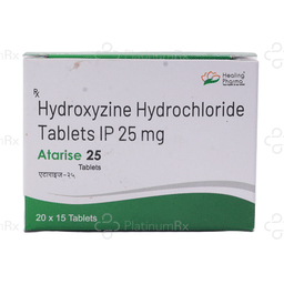 Atarise 25mg Tablet 15s