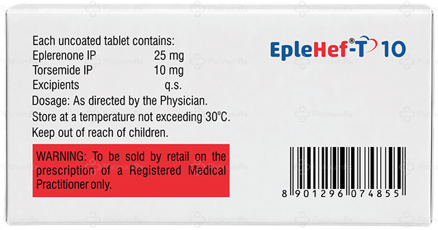 Eplehef T 10/25mg Tablet 10s
