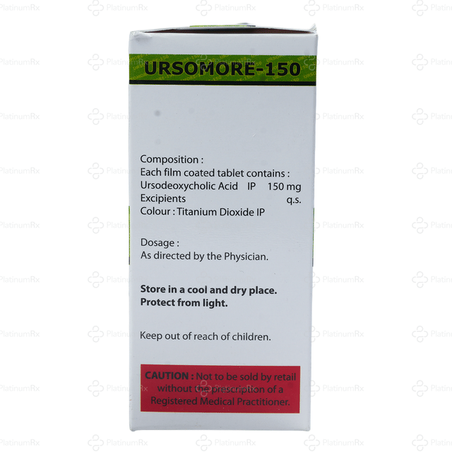 Ursomore 150mg Tablet 10s