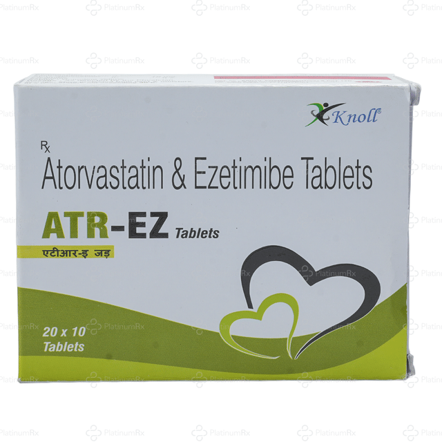 Atr EZ 10/10mg Tablet 10s