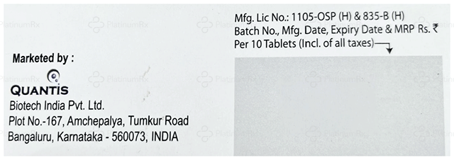 Gabran Plus 10/75mg Tablet 10s