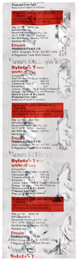Sylate T 500/250mg Tablet 10s