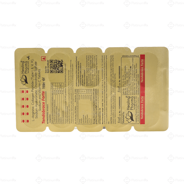 Tendobrace Forte 500/200mg Tablet 10s