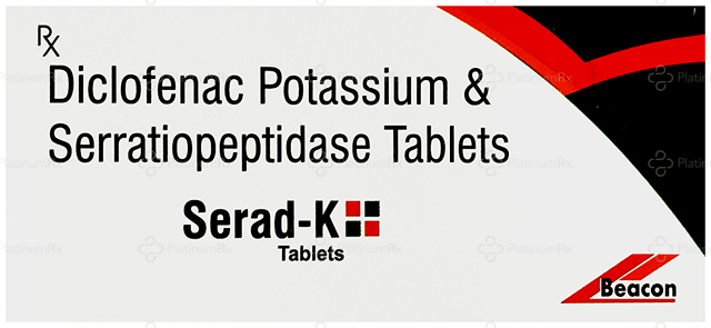 Serad K 50/10mg Tablet 10s