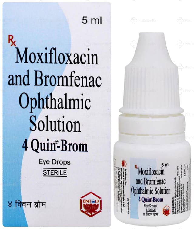 4 Quin Brom Sterile Eye Drop 5ml