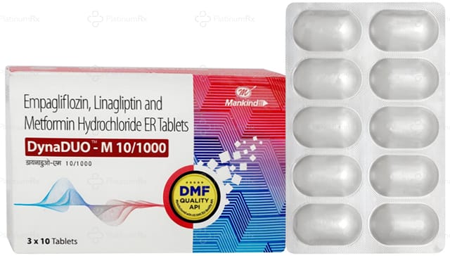 Dynaduo M 10/1000mg Tablet 10s