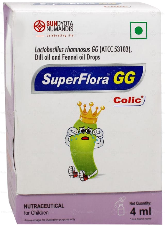 SuperFlora GG Colic drops 4ml