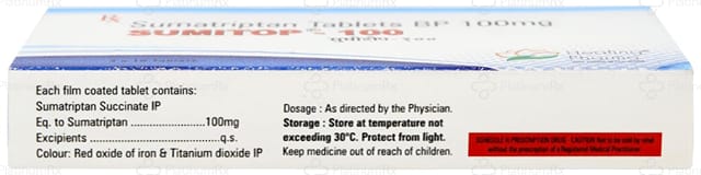 Sumitop 100mg Tablet 10s