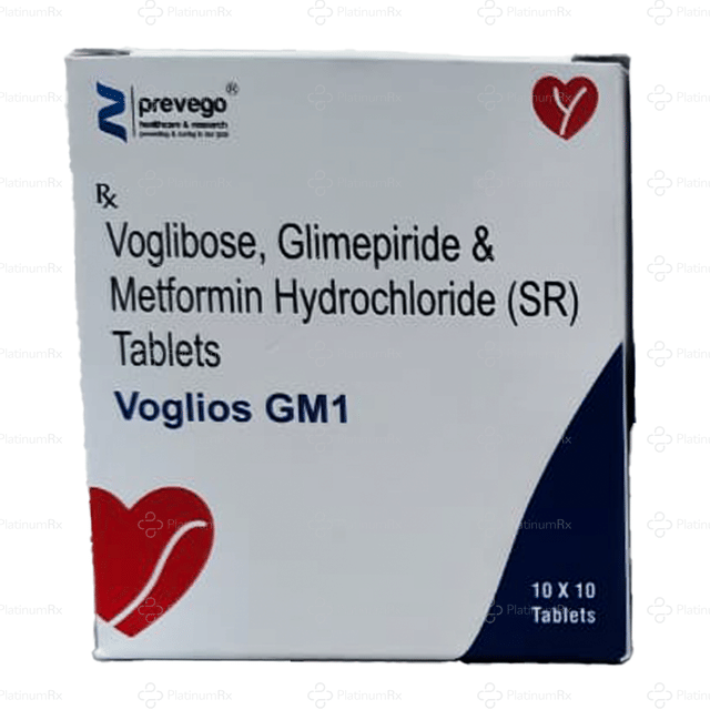 Voglios GM 1/500/0.2mg Tablet 10s