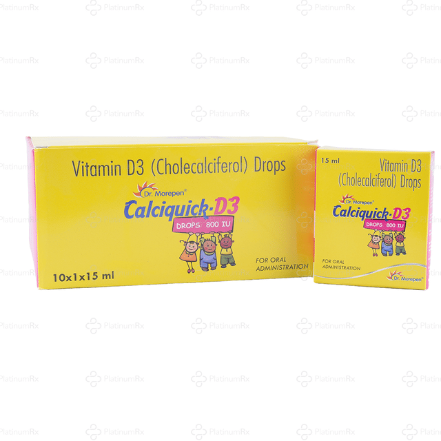 Calciquick D3 Drops 15ml