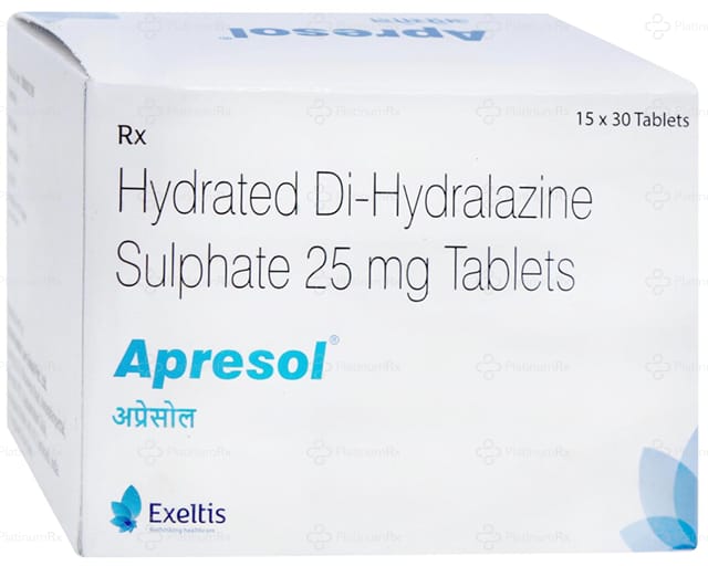 Apresol 25mg Tablet 30s