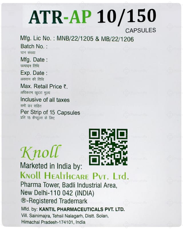 Atr AP 10/150mg Capsule 15s