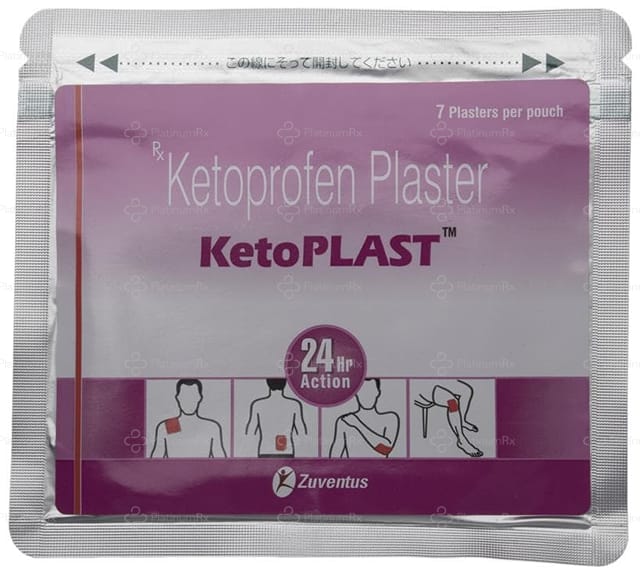Ketoplast 20mg Plaster 7s