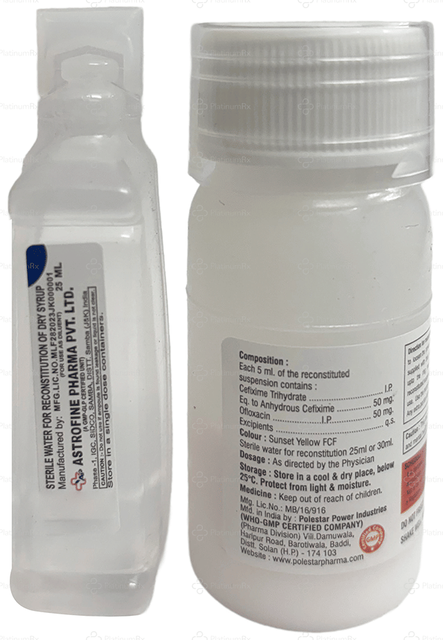 Cefogrix OF 50/50mg Oral Suspension 30ml