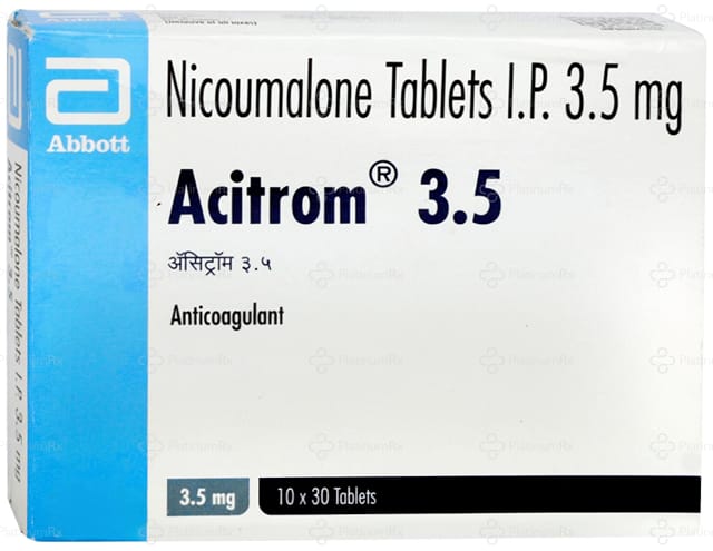 Acitrom 3.5mg Tablet 30s