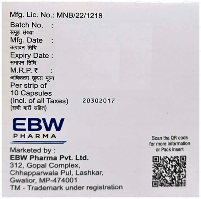 Esodora 30/40mg Capsule SR 10s