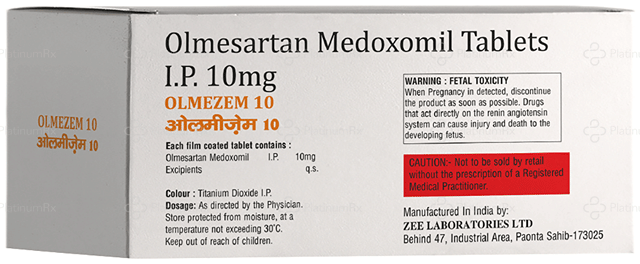 Olmezem 10mg Tablet 15s