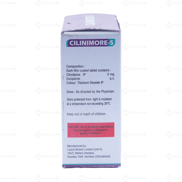 Cilinimore 5mg Tablet 10s