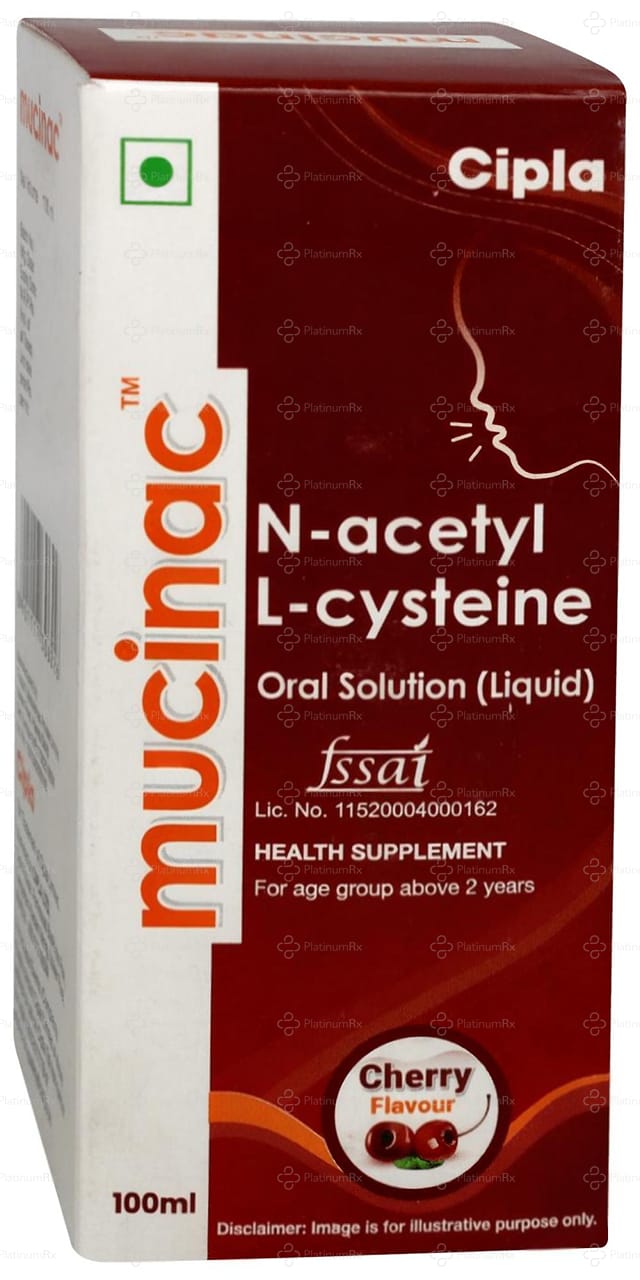 Mucinac 100mg Oral Solution 100ml