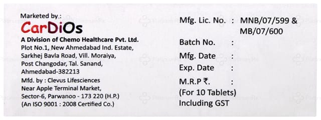 Epleret T 10mg Tablet 10s