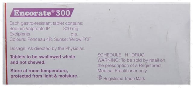 Encorate 300mg Tablet 10s