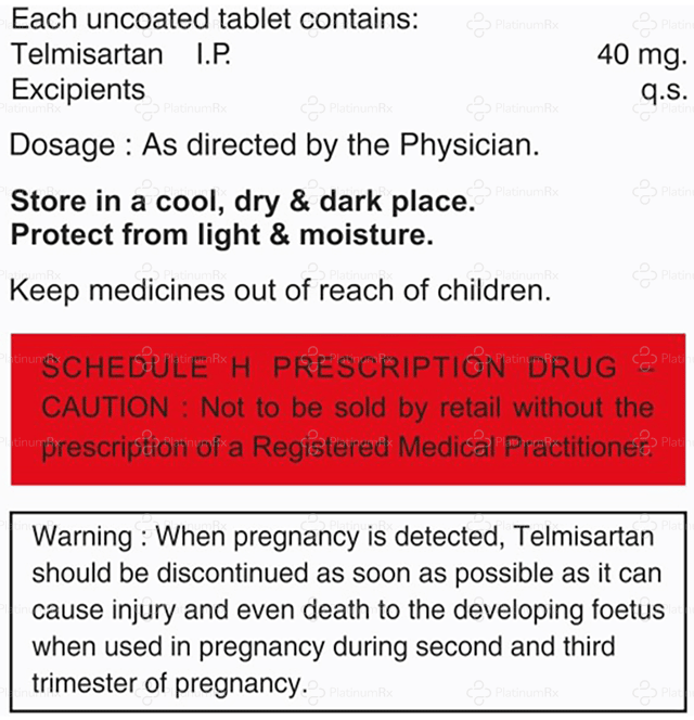 Telpraz 40mg Tablet 10s