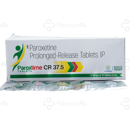Paroxtime CR 37.5mg Tablet PR 10s
