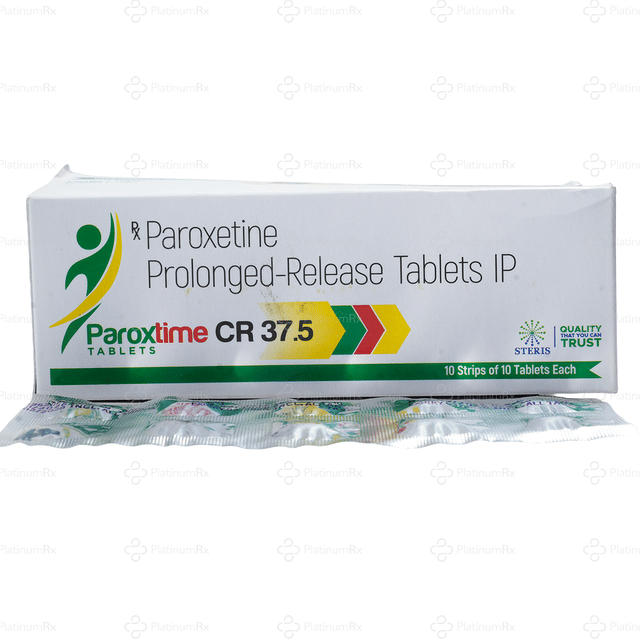 Paroxtime CR 37.5mg Tablet PR 10s