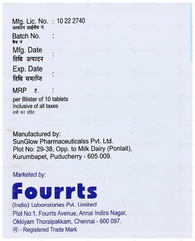 Rejumet 500mg/750mcg Tablet SR 10s